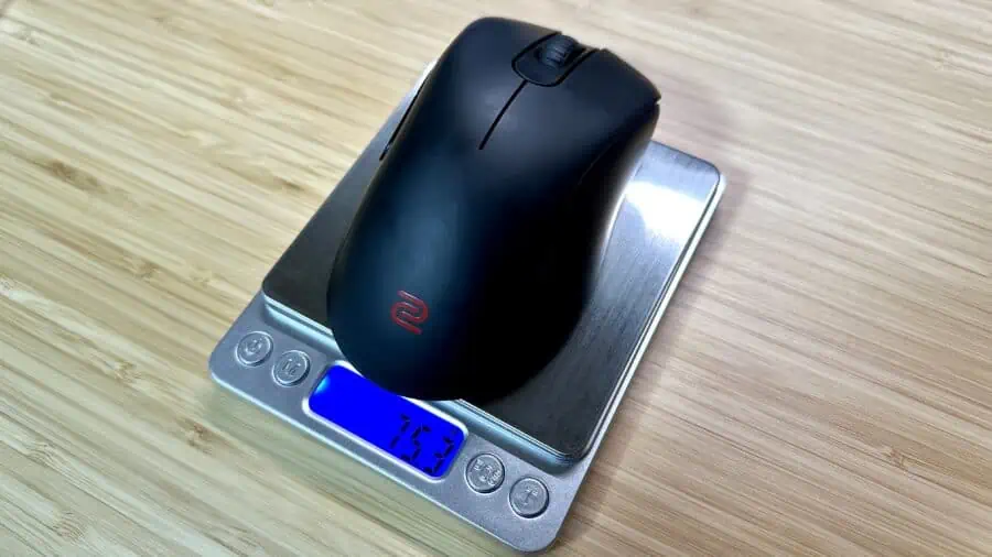 BenQ ZOWIE EC3-CWの重さは75.3g