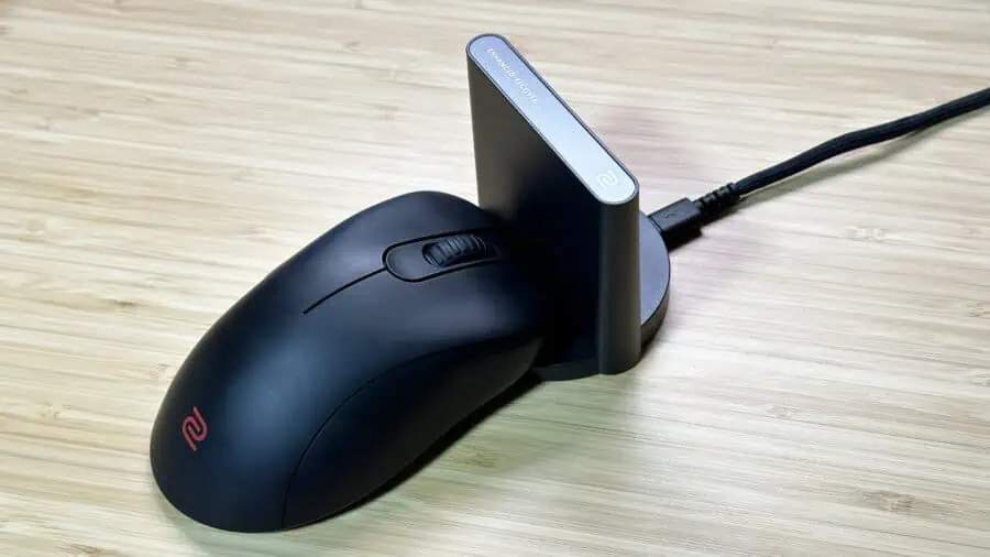 BenQ ZOWIE EC3-CWのエンハンストワイヤレスレシーバーが便利