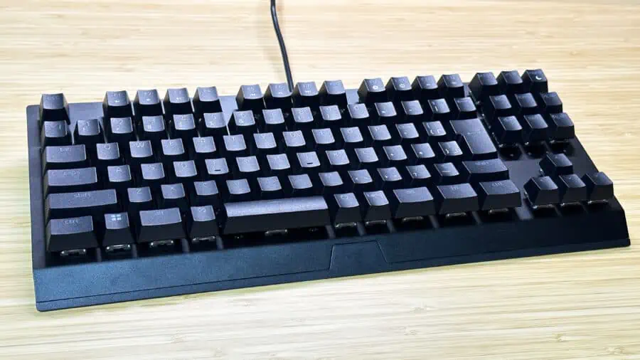 Razer BlackWidow V3 Tenkeyless JPの外観