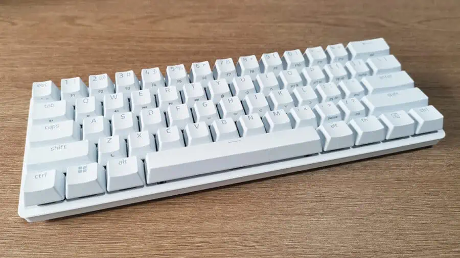 Razer Huntsman Mini Mercury White レビュー