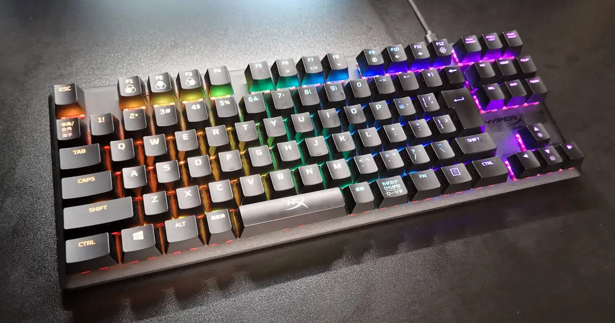 HyperX Alloy Origins Core RGB レビュー